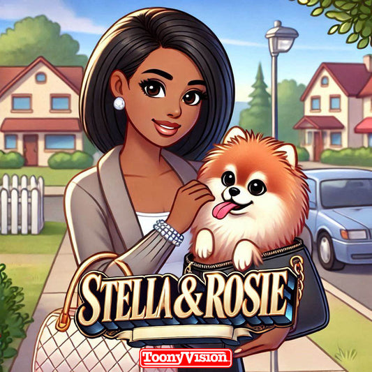 Dog Cartoon Custom 2D Portrait Photo Original Made Cartoon Pet Character (Image) - ToonyVision