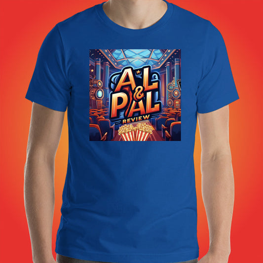 AL & Pal Movie Reviews Official Show Shirt Original Cartoon Series by ToonyVision Mens Tee Shirts - ToonyVision