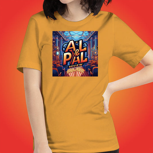 Al & Pal Movie Reviews Official Show Shirt Original Cartoon Series by ToonyVision Womens Tee Shirts - ToonyVision