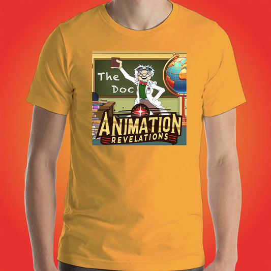 Animation Revelations Official Show Shirt Original Cartoon Series by ToonyVision Men's Tee Shirts - ToonyVision