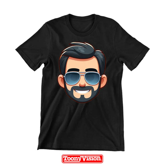 ToonyVision Cartoon You Shirt โ Custom Character Tee from Your Selfie - www.ToonyVision.com