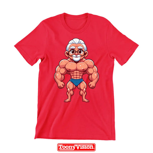 ToonyVision Turn Grandpa into a Funny Cartoon Character T-Shirt from Real Picture! - www.ToonyVision.com