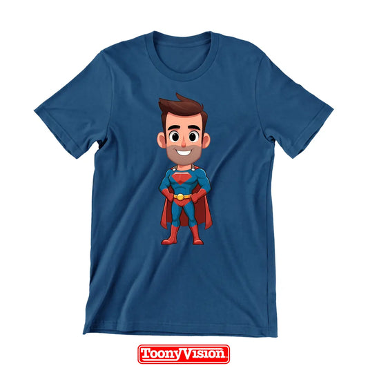ToonyVision Animated Character T-Shirt – You as a Real Cartoon Face - www.ToonyVision.com