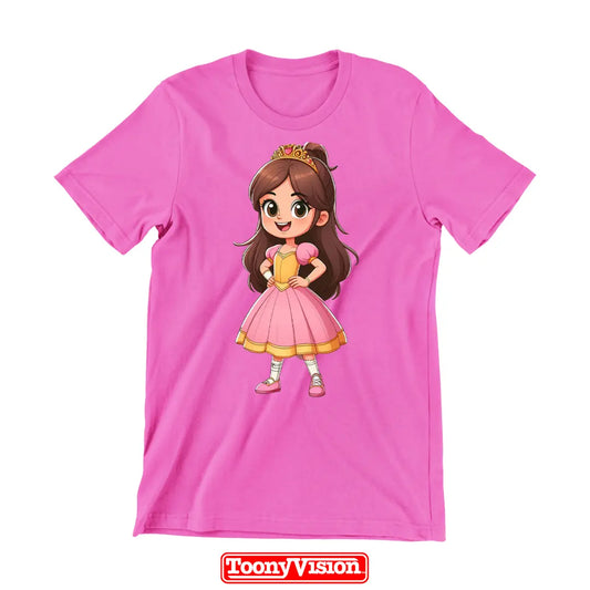 ToonyVision Selfie to Cartoon Girls Shirt – Her Own Character, Her Own Style - www.ToonyVision.com