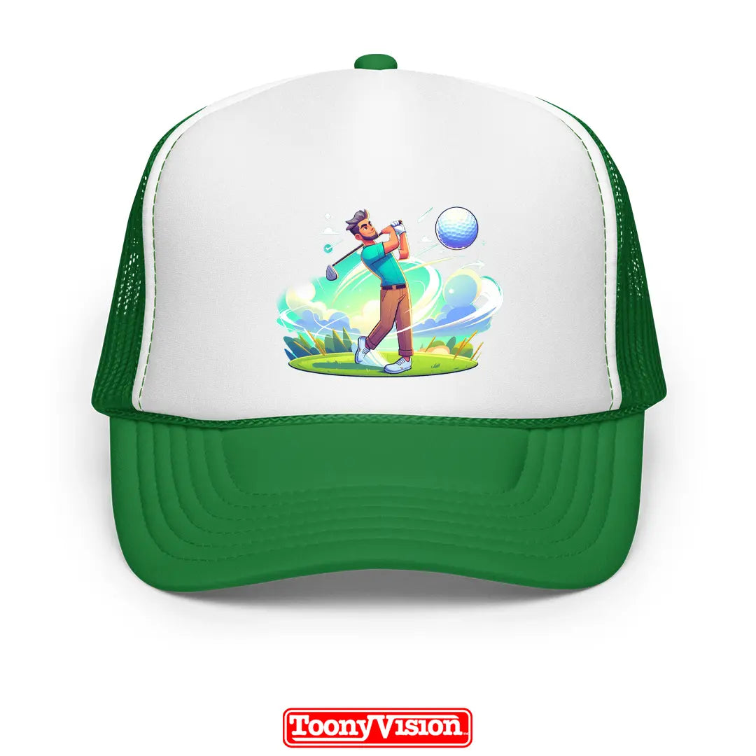 ToonyVision men’s printed cap with superhero or sports cartoon character from photo, bold front-panel merch-style graphic print