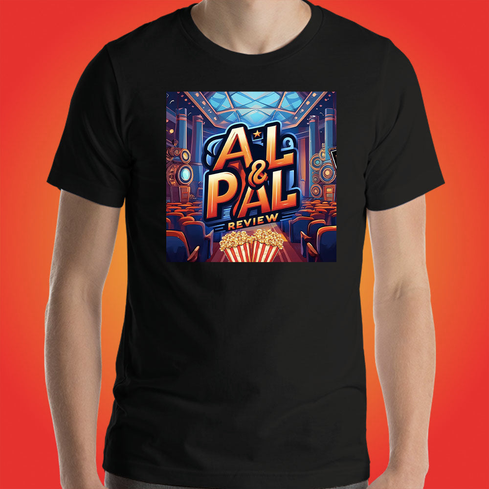 AL & Pal Movie Reviews Official Show Shirt Original Cartoon Series by ToonyVision Mens Tee Shirts - ToonyVision