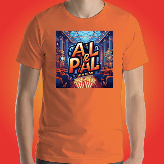 AL & Pal Movie Reviews Official Show Shirt Original Cartoon Series by ToonyVision Mens Tee Shirts - ToonyVision
