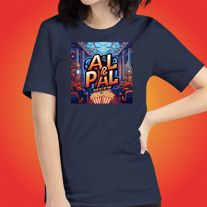 Al & Pal Movie Reviews Official Show Shirt Original Cartoon Series by ToonyVision Womens Tee Shirts - ToonyVision