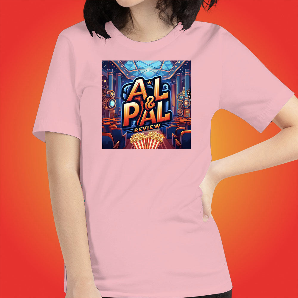 Al & Pal Movie Reviews Official Show Shirt Original Cartoon Series by ToonyVision Womens Tee Shirts - ToonyVision