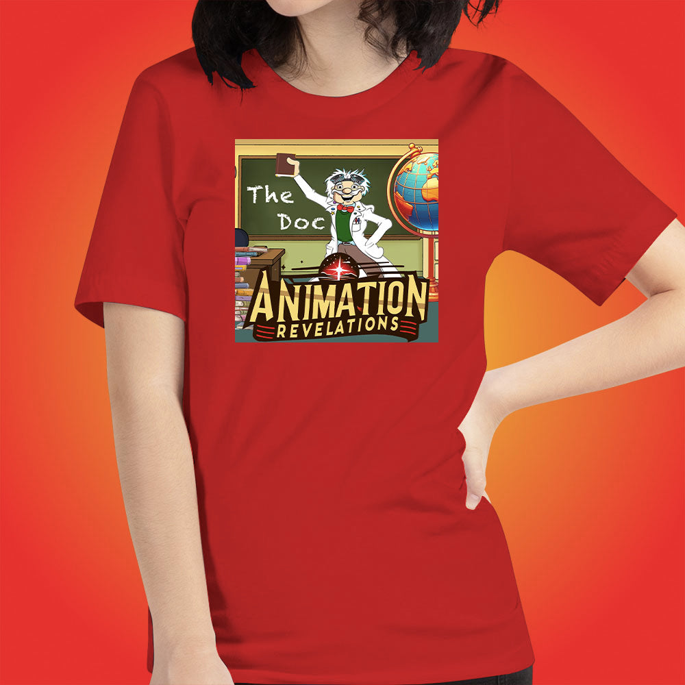 Animation Revelations Official Show Shirt Original Cartoon Series by ToonyVision Women's Tee Shirts - ToonyVision