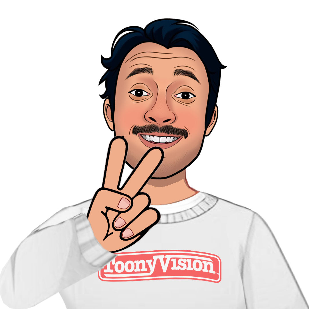 Cartoon of YOU with Hand Sign Gesture Made in Real Cartoon Animation (MP4) - ToonyVision