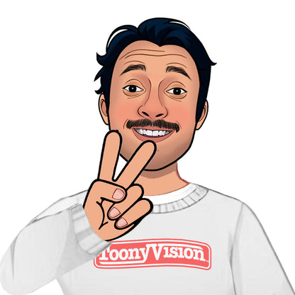 Cartoon of YOU with Hand Sign Gesture Made in Real Cartoon Animation (MP4) - ToonyVision