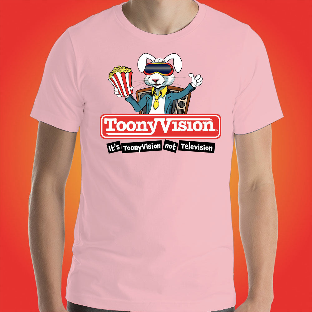 ToonyVision Cartoon Shirt TV Rabbit Mens Tee Shirts - ToonyVision