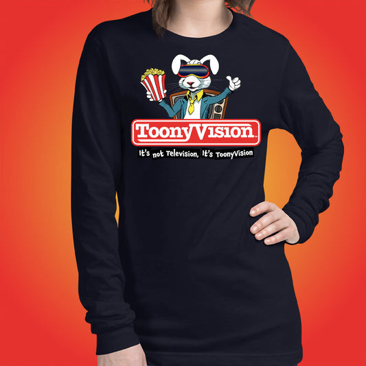 ToonyVision Cartoon Long Sleeve Shirt TV Rabbit Womens Shirts
