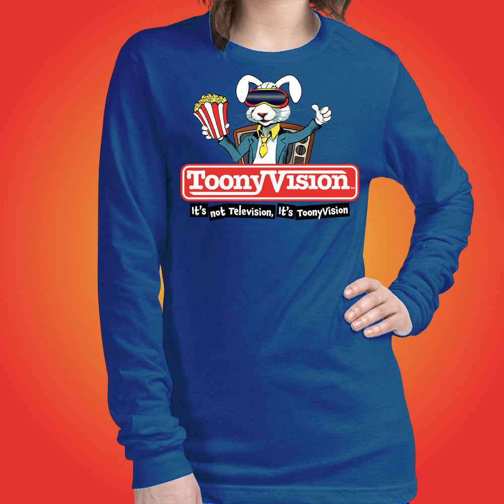 ToonyVision Cartoon Long Sleeve Shirt TV Rabbit Womens Shirts - ToonyVision