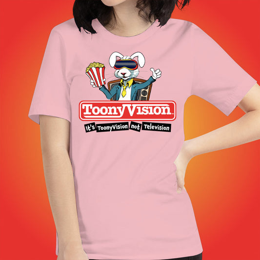 ToonyVision Cartoon Shirt TV Rabbit Womens Tee Shirts