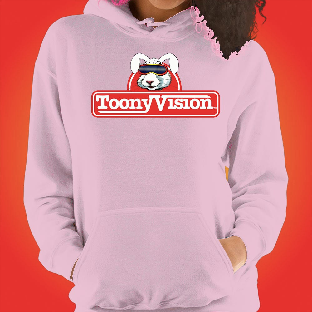 ToonyVision Hoodie Rabbit Logo Womens Cartoon Hoodies - ToonyVision