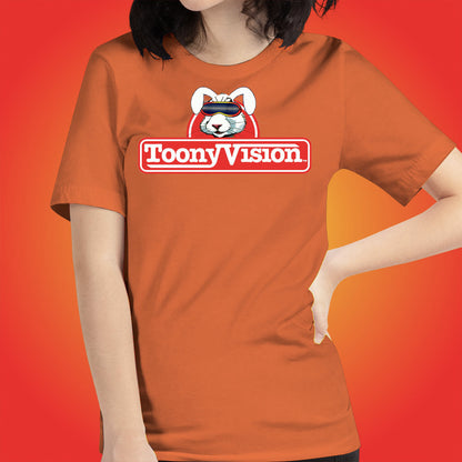 ToonyVision T-Shirt Rabbit Logo Womens Cartoon Tee Shirts - ToonyVision