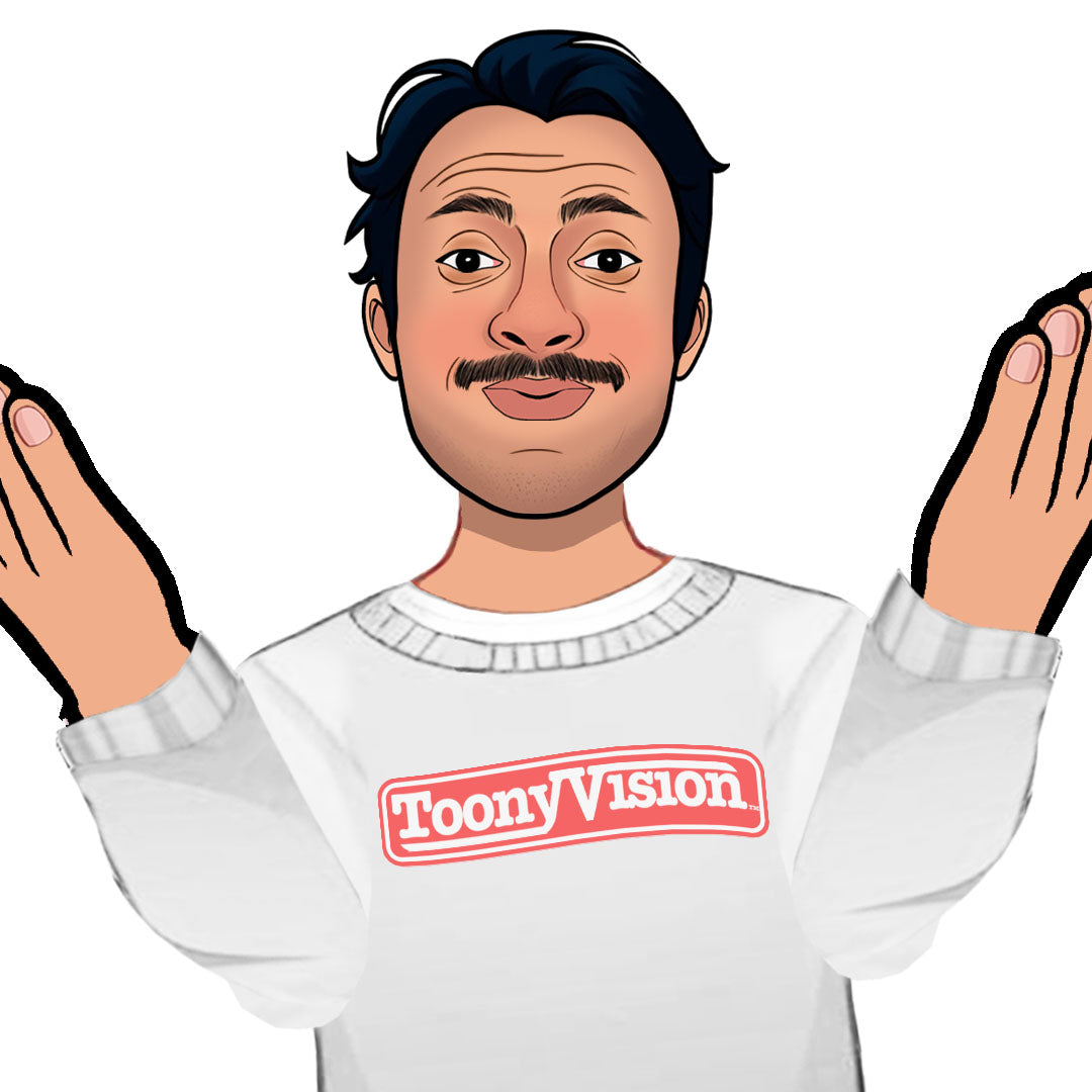 Cartoon of YOU with Hand Sign Gesture Made in Real Cartoon Animation (MP4) - ToonyVision