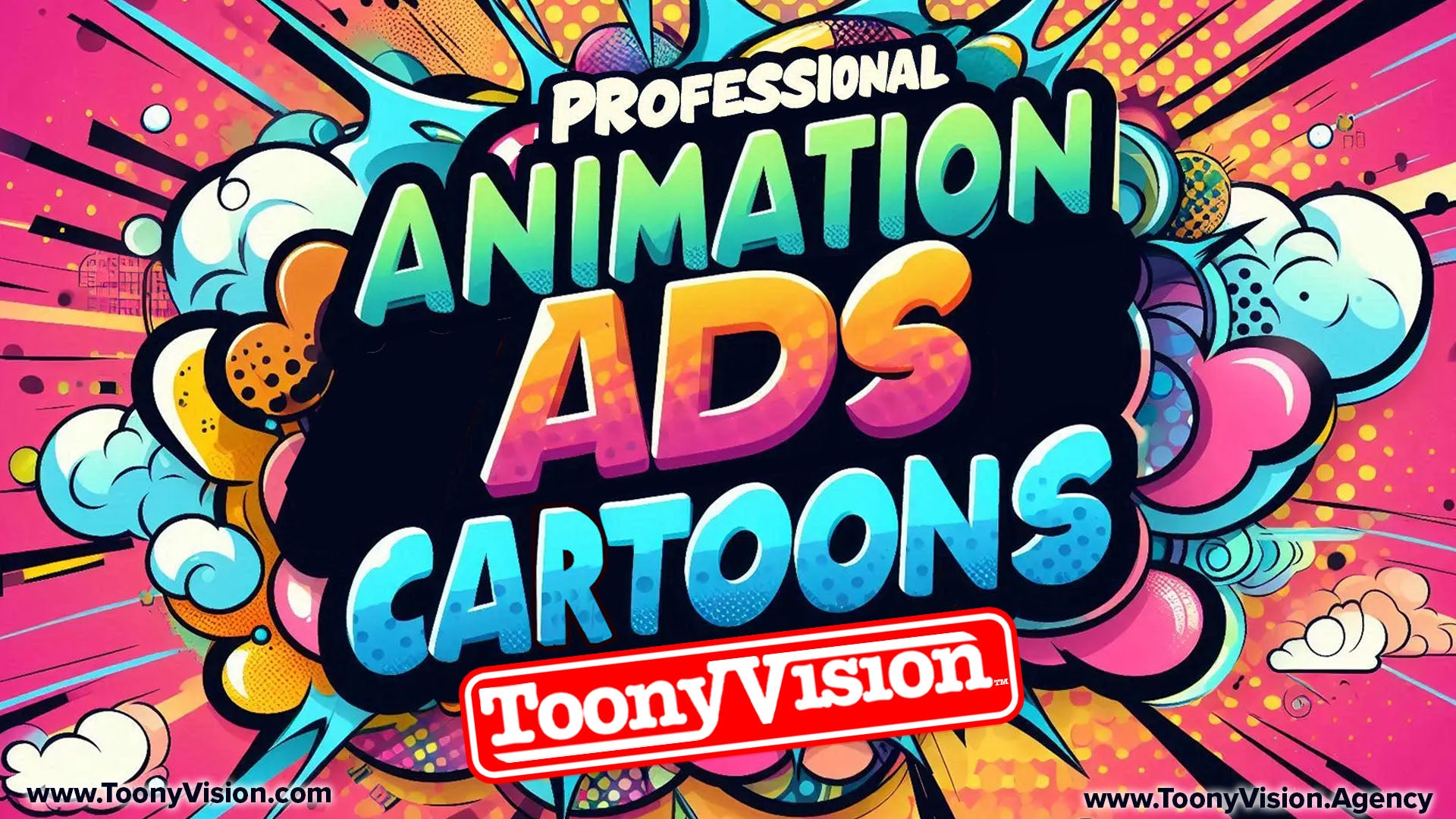 Load video: ToonyVision Animation Advertisement Agency Superhero Service Explainer Video Example