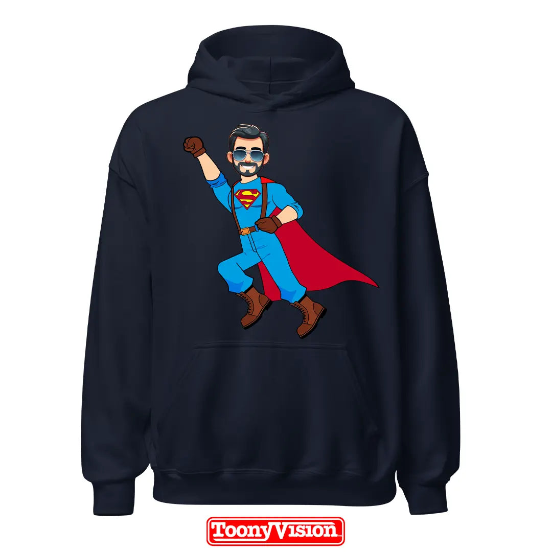 Personalized Cartoon Hoodie for Men – Made from Your Selfie