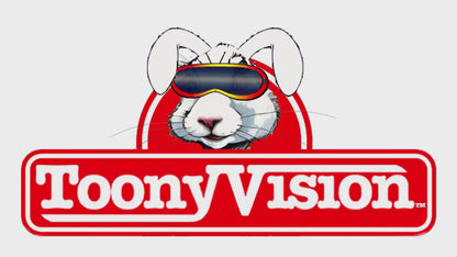 ToonyVision T-Shirt Rabbit Logo Womens Cartoon Tee Shirts
