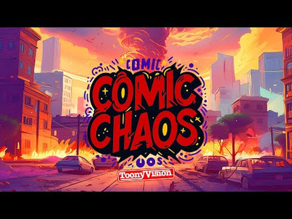 Comic Chaos Official Show Shirt Original Cartoon Animation Series by ToonyVision Women's Tee Shirts