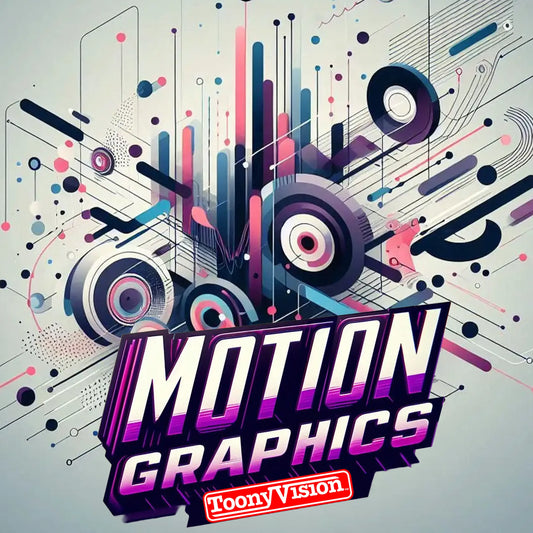 ToonyVision Animation Ad Agency 15 second motion graphics video animated typography kinetic text ad for businesses