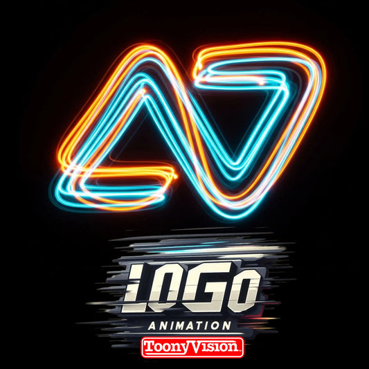ToonyVision Animation Ad Agency logo animation package choose 6 second or 15 second animated logo reveal with transparent background