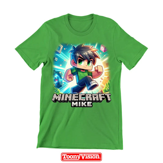 ToonyVision boys superhero cartoon character shirt from photo with full-body pose outfit and bold clean graphic print