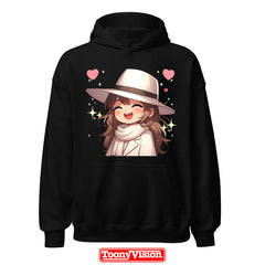Custom Cartoon Girls Hoodie | Photo to Character Hooded Sweatshirt
