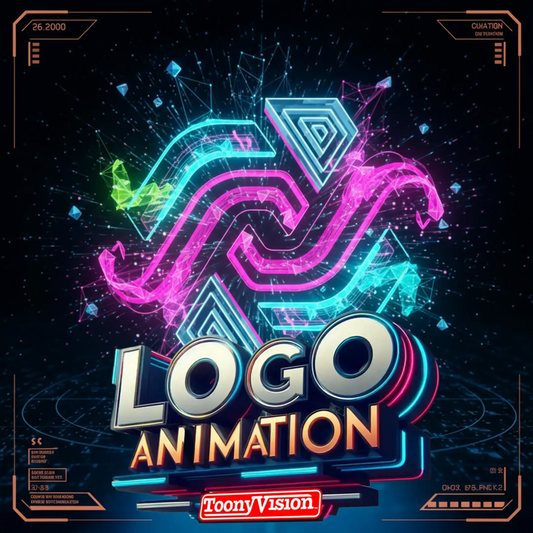 Logo animation package with 6 second or 15 second animated logo reveal, transparent background, motion graphics intro with sound design and 4K option