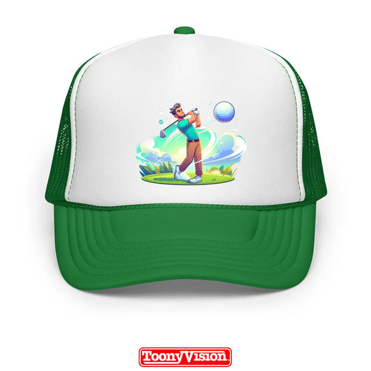 ToonyVision men’s printed cap with superhero or sports cartoon character from photo, bold front-panel merch-style graphic print